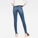 G-Star Lynn Skinny Dames Jeans Faded Blue Katoen/Viscose/Polyester W24L30