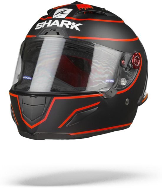 Shark RACE-R PRO GP LORENZO WINTERTEST 2019 KRK ZWART ROOD ZWART INTEGRAALHELM S