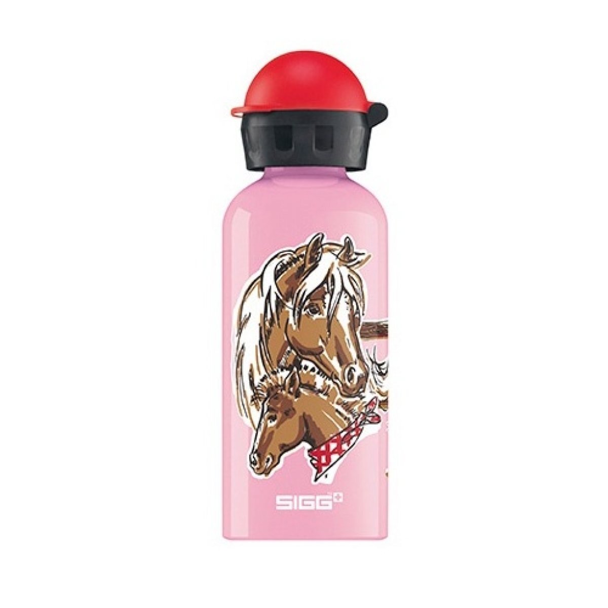 SIGG drinkbeker paarden 400 ml roze