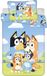 Bluey BABY / Peuter dekbedovertrek Joy - 135 x 100 + 40 x 60 cm - Katoen