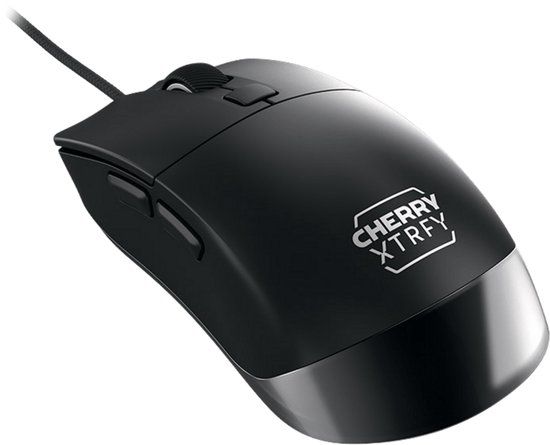 CHERRY XTRFY M50 Gaming Muis - Bedraad - 12000 DPI - Ergonomisch - Zwart