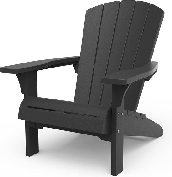 Keter Troy Adirondack Tuinstoel - Grafiet