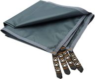 Merkloos Tentzeil waterdicht - Grondzeil 230 x 100 cm - Tarp voor 1-persoonstent - Draagtas - Lichtgewicht 0,26 kg - Duurzaam 210D Oxford-doek