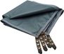 Merkloos Tentzeil waterdicht - Grondzeil 230 x 100 cm - Tarp voor 1-persoonstent - Draagtas - Lichtgewicht 0,26 kg - Duurzaam 210D Oxford-doek