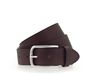 Vanzetti Leren Riem Denim Love 35mm Full Leather Belt W110 Dark Brown Donkerbruin