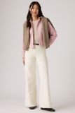 Levi's 728 High Rise corduroy broek met wijde pijpen - Women's - 29X32 - Wit / Egret