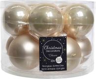 KSD Boules de Noël - Emaille perle - 60 mm - 10 pièces - Multi