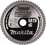 Makita Zaagblad voor metaal, 136x20 mm, 56 tanden B-33744