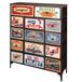 AKTIVE Max Home Ladenkast Max Home Vintage 103 x 119 x 30 cm Bruin