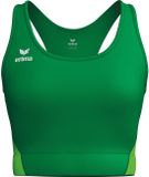 Erima T&F Wings Bra Dames - Smaragd / Green Gecko | Maat: 40