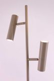 Freelight Vloerlamp Undici 2 lichts H 150 cm beige
