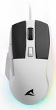 Sharkoon SGM35 muis Universeel Rechtshandig USB Type-A Optisch 6400 DPI Wit