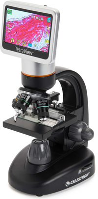 Celestron 44347 - Microscoop - Zwart - 400x Vergroting - USB - Met Camera
