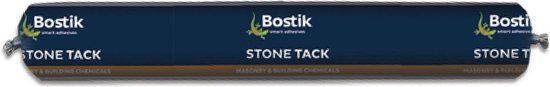 Bostik Stone Tack montagelijm - 600 ml worst - zwart