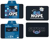 Homadict Stitch Nope Multifunctioneel dienblad met magnetisch deksel, voor opslag, decoratie, servies, 29 x 19 cm, officiële Disney-licentie