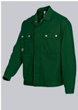 BP Werkjas 1479-720 Middelgroen Katoen/Polyester Lange Mouw Mannen Maat 64/66