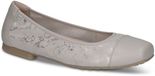 Caprice Dames Ballerina 9-22117-46 Wit G-breedte Maat 39 EU