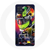 Maniacase Etui voor Samsung Galaxy A51 5G Formule 1 Sergio Pérez F1 Driver