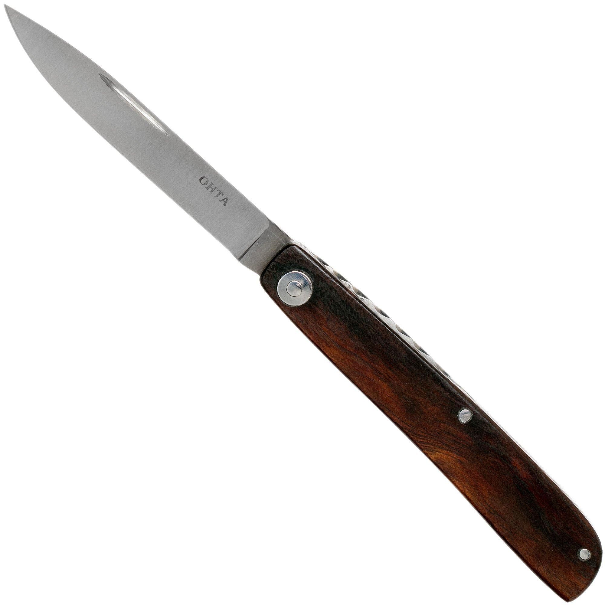 Ohta Light Folder zakmes - Desert Ironwood