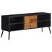 Maison Exclusive - meuble TV, 112x31x45 cm, teck massif, recyclé