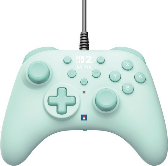 HORI HORIPAD Turbo Wired Controller voor Nintendo Switch 2 - Groente
