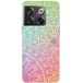 OnePlus Bedrukt siliconen hoesje compatibel met OnePlus 10T 5G Mandala pastel