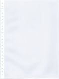 Kangaro Showtas A4 PP 23 trous 120 micron Transparent Grainé 50 pièces