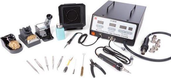 Xytronic VTSSD4 - Multifunctioneel reparatiestation voor SMD-componenten - 900W - 480°C - 2 jaar garantie