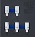 BGS technic KG Velgenslot demontageset voor Tesla - 5 delig