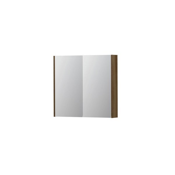 Ink SPK2 Spiegelkast met 2 dubbelzijdige spiegeldeuren en stopcontact/schakelaar 1105226