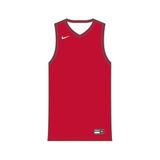 NIKE Youth Team25 Basketball Stock Reversible Jersey - University Red uniseks-kind shirt
