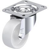 Blickle LE-PO 80G Zwenkwiel Wieldiameter: 80 mm Draagvermogen (max.): 150 kg 1 stuk(s)