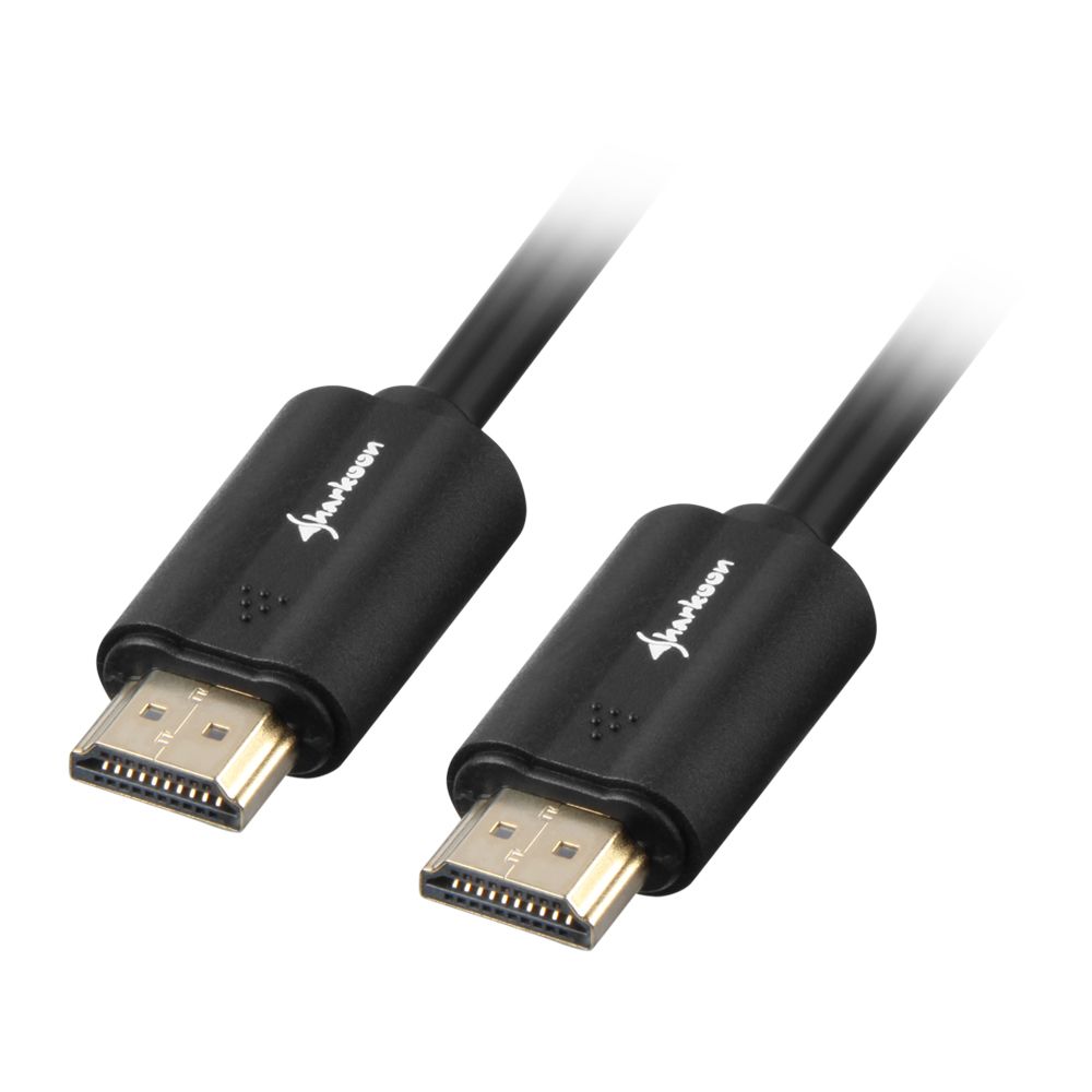 Sharkoon HDMI Kabel - 10m - Zwart - 4K - HDMI 2.0