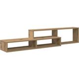 Support mural pour TV 150x25x28.5cm Bois d'ingénierie