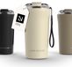 LARS NYSØM Rørelse Thermo Coffee Mug-to-go 500ml - BPA-vrij met Isolatie - Met Draagriem & Tritan Deksel (Almond Beige)