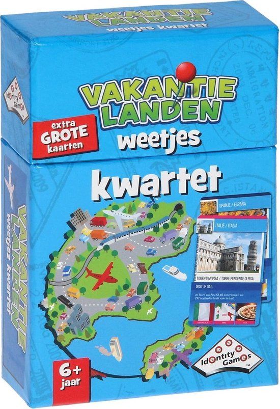 Vakantielanden Weetjes Kwartet - Identity Games