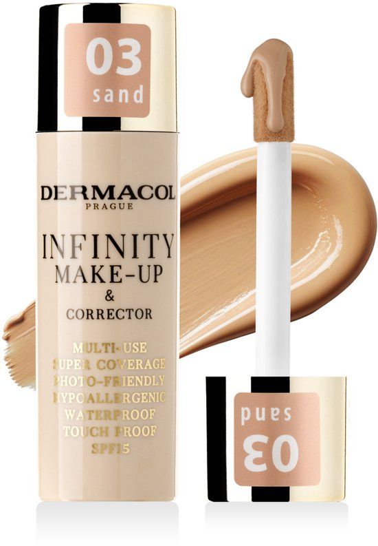 Dermacol Infinity Make-up en Concealer - 03 Sand