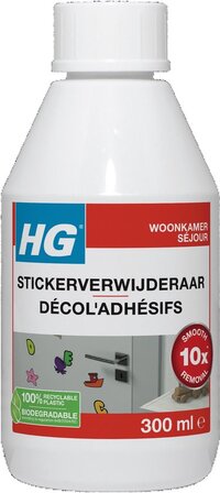 HG stickerverwijderaar - 300ml - Verwijdert stickers, lijmresten en meer