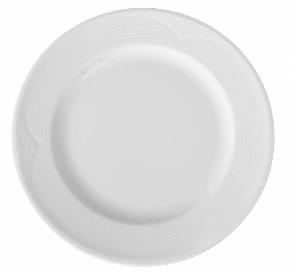 Hendi Bord plat 280 x 25 mm Saturn Wit Porselein