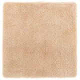 vidaXL Hoogpolig vloerkleed NAVARRA 240x240 cm polyester beige
