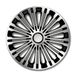 Petex enjoliveurs set 15 pouces volant argent/noir (1350-3627)
