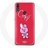 Maniacase Etui voor Huawei P30 Lite BTS Bangtan Boys BT21 Cooky Rode Achtergrond