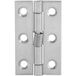 Strenger Charnière à ressort en acier inoxydable avec ressort de tension, 50x30x1,2 mm