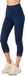 Merry Style Dames Capri Leggings met Kant - Marineblauw - L