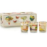 Baobab Collection Trio Travel Candles Geschenksets 3x80 gr