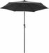 vidaXL Parasol 200x224 cm Aluminium Anthracite