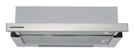 Heinner HTCH-440FS Afzuigkap Semi-inbouw (uittrekbaar) Roestvrijstaal 325 m³/uur