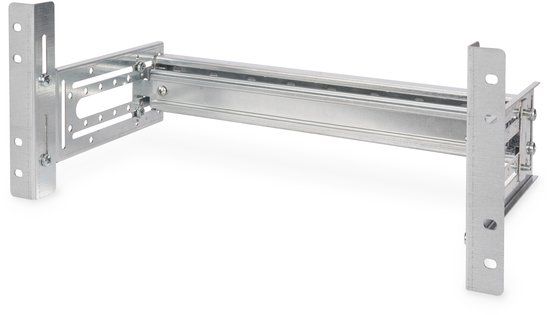 Digitus DN-19-DIN-4U - Railhouder - Zilver