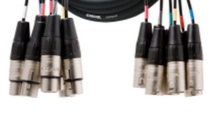 Cordial 5m 8x XLR