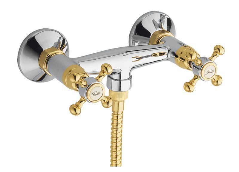 Reitano Rubinetteria ANTEA Wandmontage Mengkraan voor Douche - Chroom/Goud